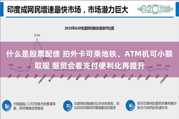 什么是股票配债 拍外卡可乘地铁、ATM机可小额取现 服贸会看支付便利化再提升