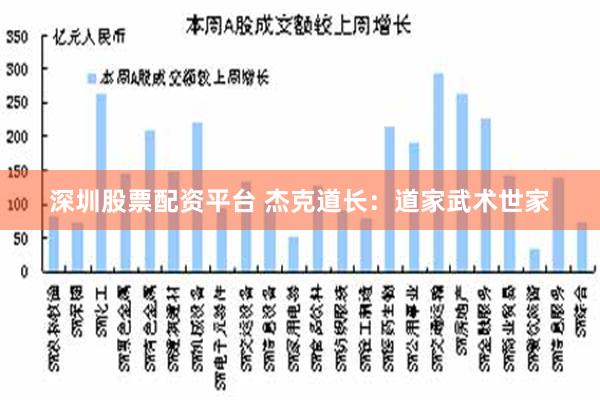 深圳股票配资平台 杰克道长：道家武术世家