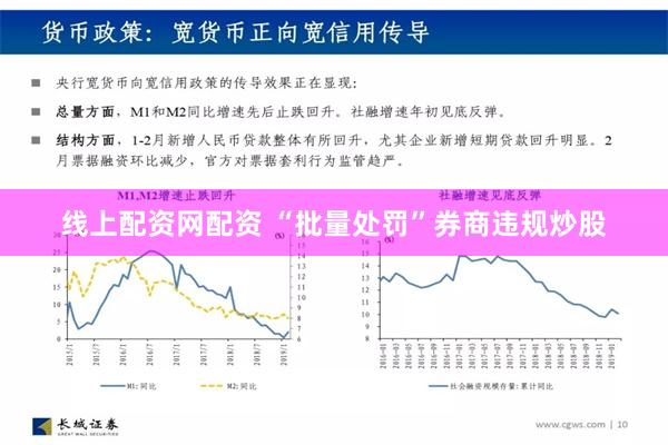 线上配资网配资 “批量处罚”券商违规炒股