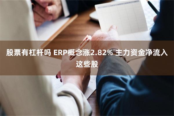 股票有杠杆吗 ERP概念涨2.82% 主力资金净流入这些股